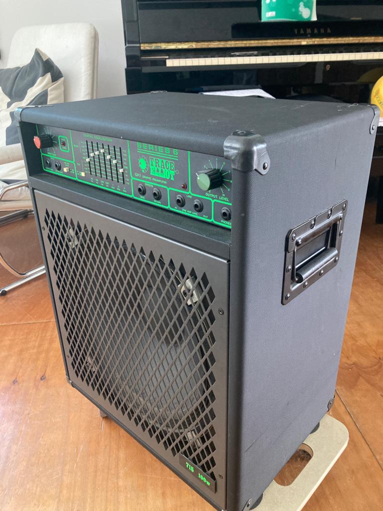 Trace Elliot 715 Bass Combo – Made in UK – plus hoes, Muziek en Instrumenten, Ophalen, Zo goed als nieuw, 100 watt of meer