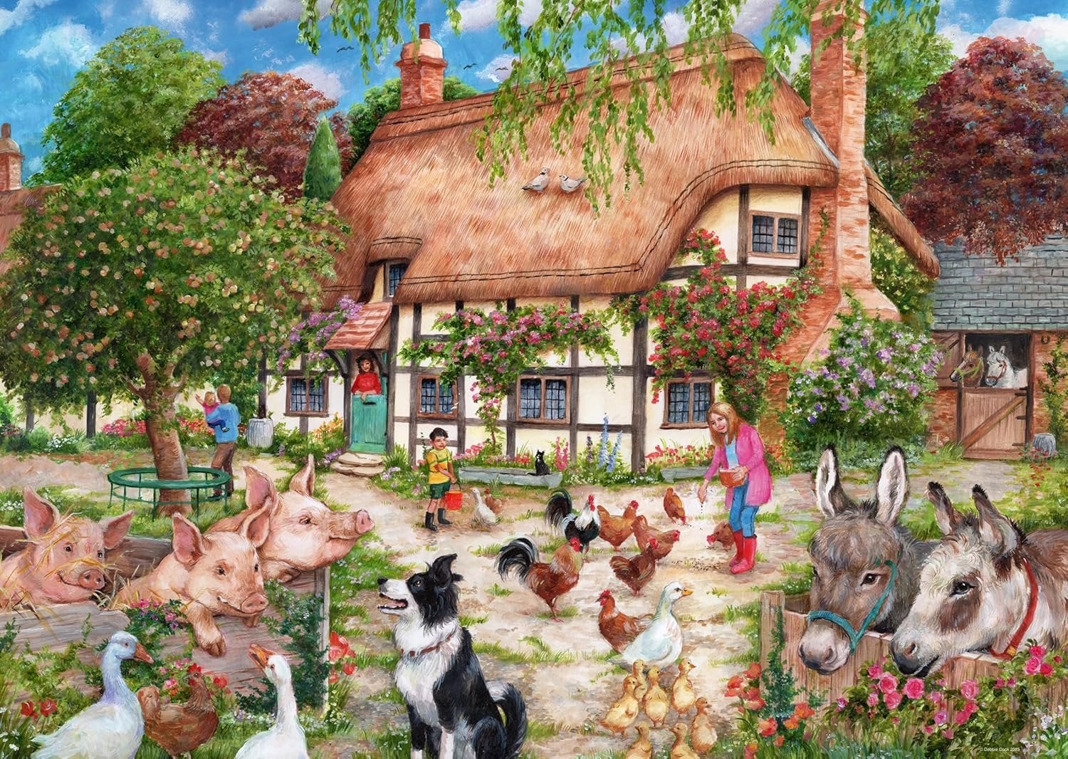 Ravensburger - Farm Cottage - 1000 stukjes, Ophalen of Verzenden, 500 t/m 1500 stukjes, Nieuw, Legpuzzel