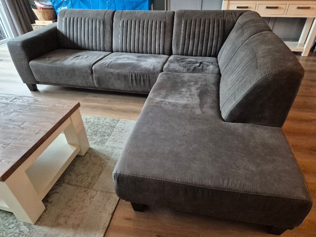 Hoekbank, Ophalen, 250 tot 300 cm, Gebruikt, Minder dan 75 cm