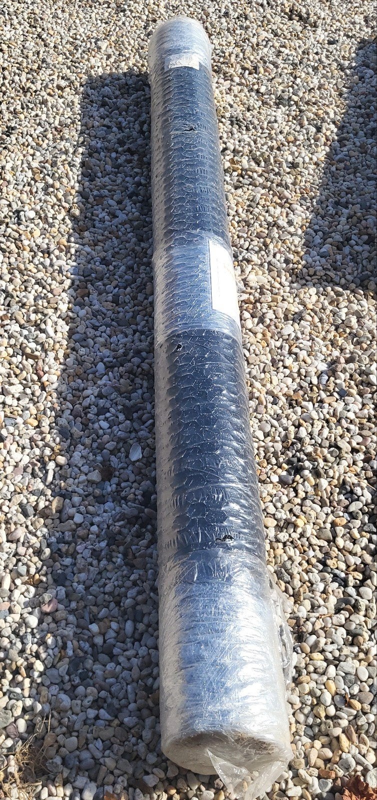 Nieuw zwart kippengaas 200 cm x 25 m – PVC gecoat 1,2 mm, Ophalen, Nieuw, 20 meter of meer