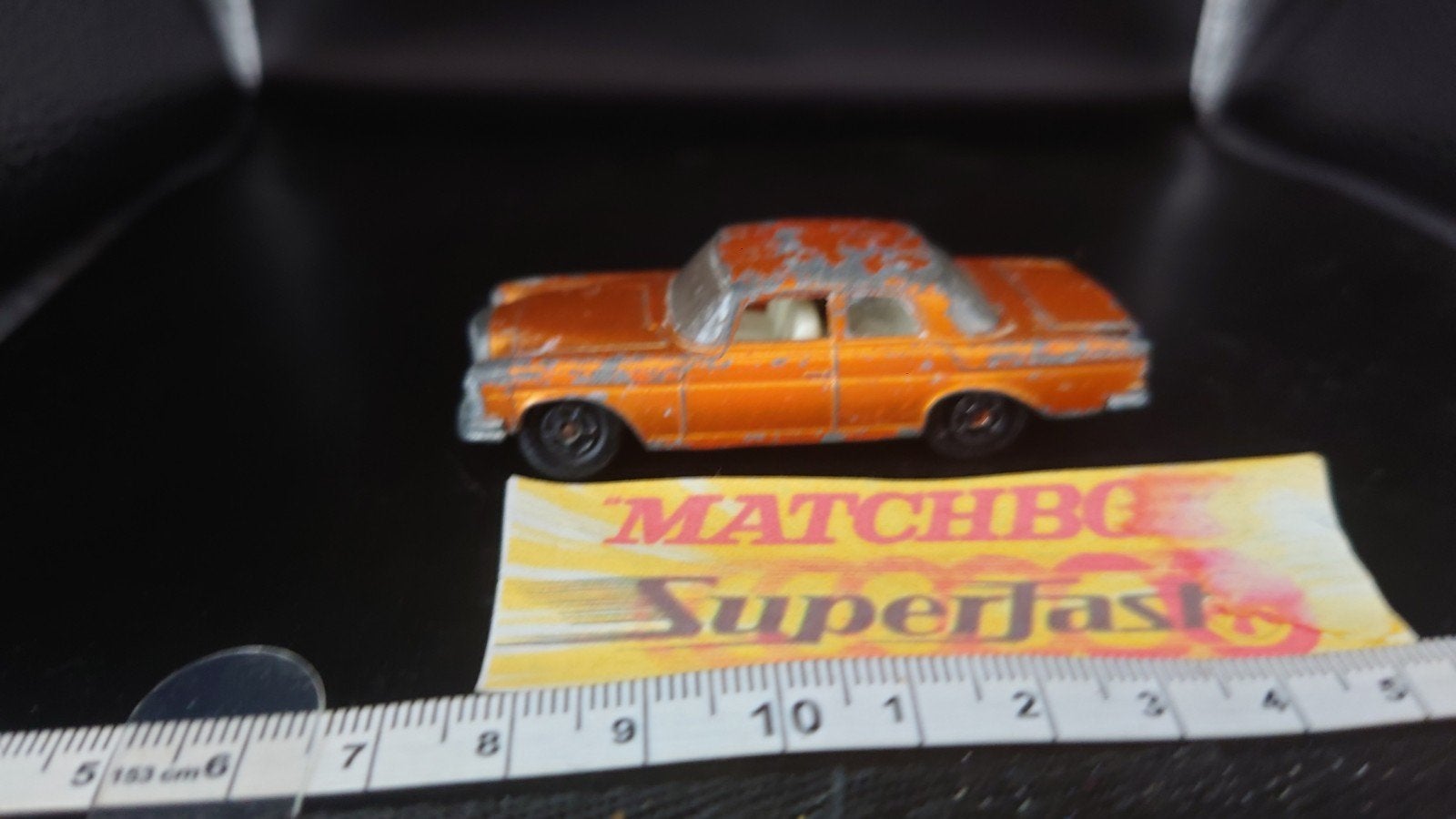 Matchbox Lesney Superfast nr.46 Mercedes Benz 300 SE, Ophalen of Verzenden, Gebruikt, Auto, Matchbox