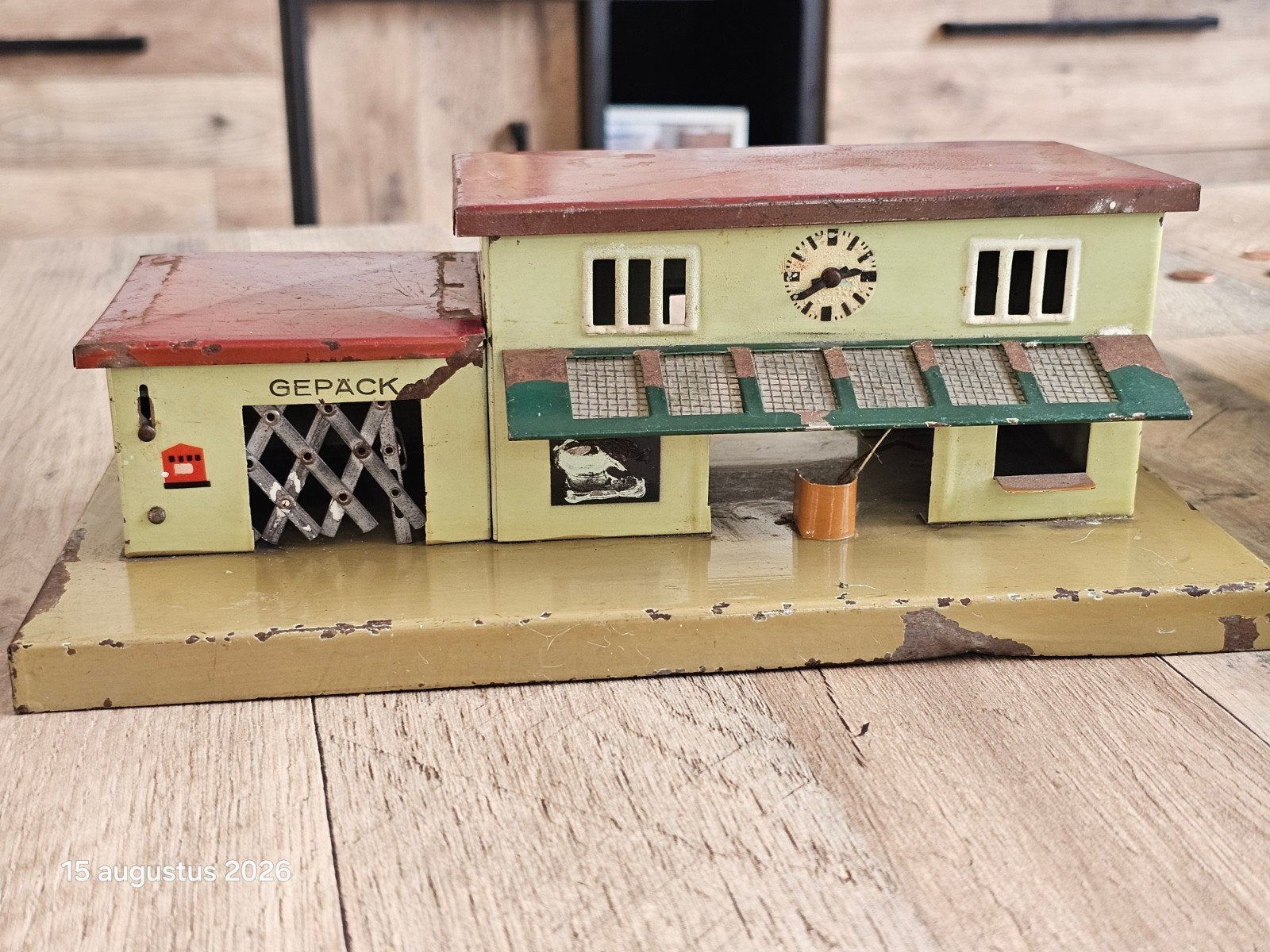 Kibri Blikken Station HO oa Trix-Express/marklin modeltrein, Overige merken, Gebruikt, Gelijkstroom of Wisselstroom, Brug, Tunnel of Gebouw