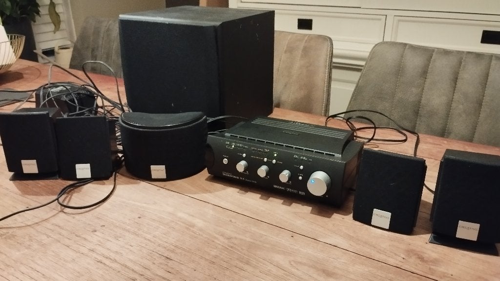 Creative Inspire 5.1, Ophalen, Gebruikt, Audiokanaal 5.1, Creative