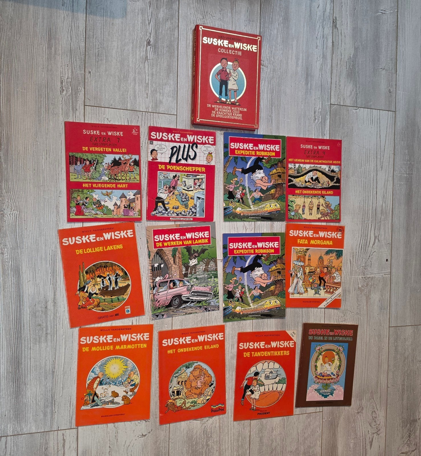 Diverse Suske en Wiske stripboeken en collectie, Boeken, Stripboeken, Meerdere stripboeken, Ophalen of Verzenden, Gelezen, Willy Vandersteen