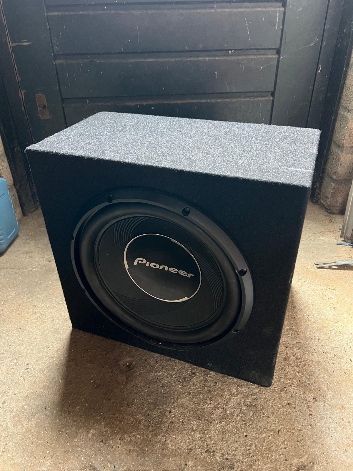 Pioneer Subwoofer en Versterker, Ophalen, Gebruikt