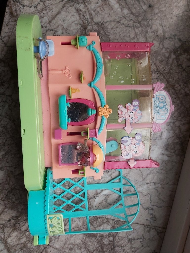 Polly pocket honden wassalon, Verzamelen, Speelgoed, Ophalen of Verzenden, Zo goed als nieuw