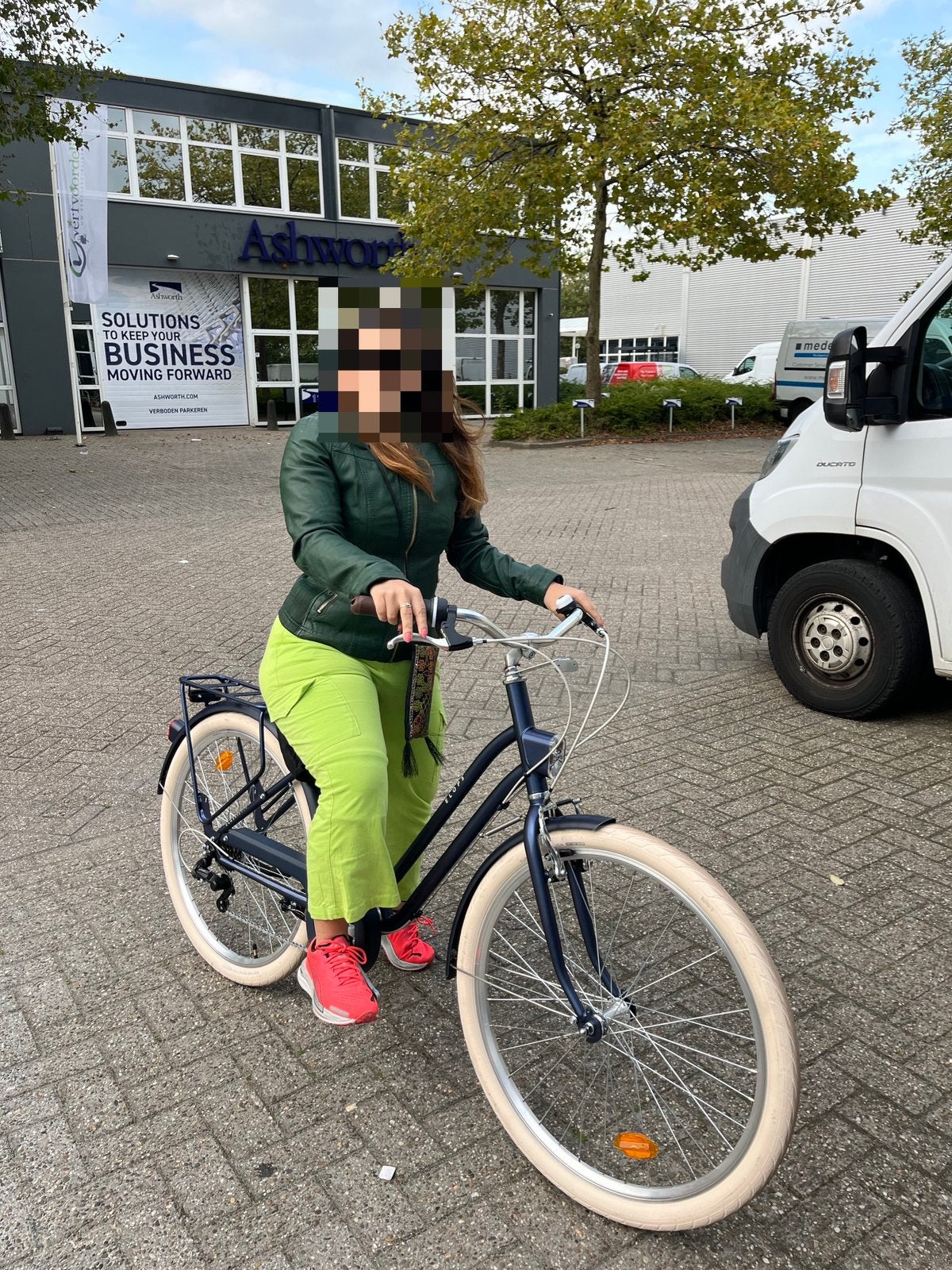 Decathlon Elops 520 City Bike - Low Frame - Dark Blue, Ophalen, Zo goed als nieuw