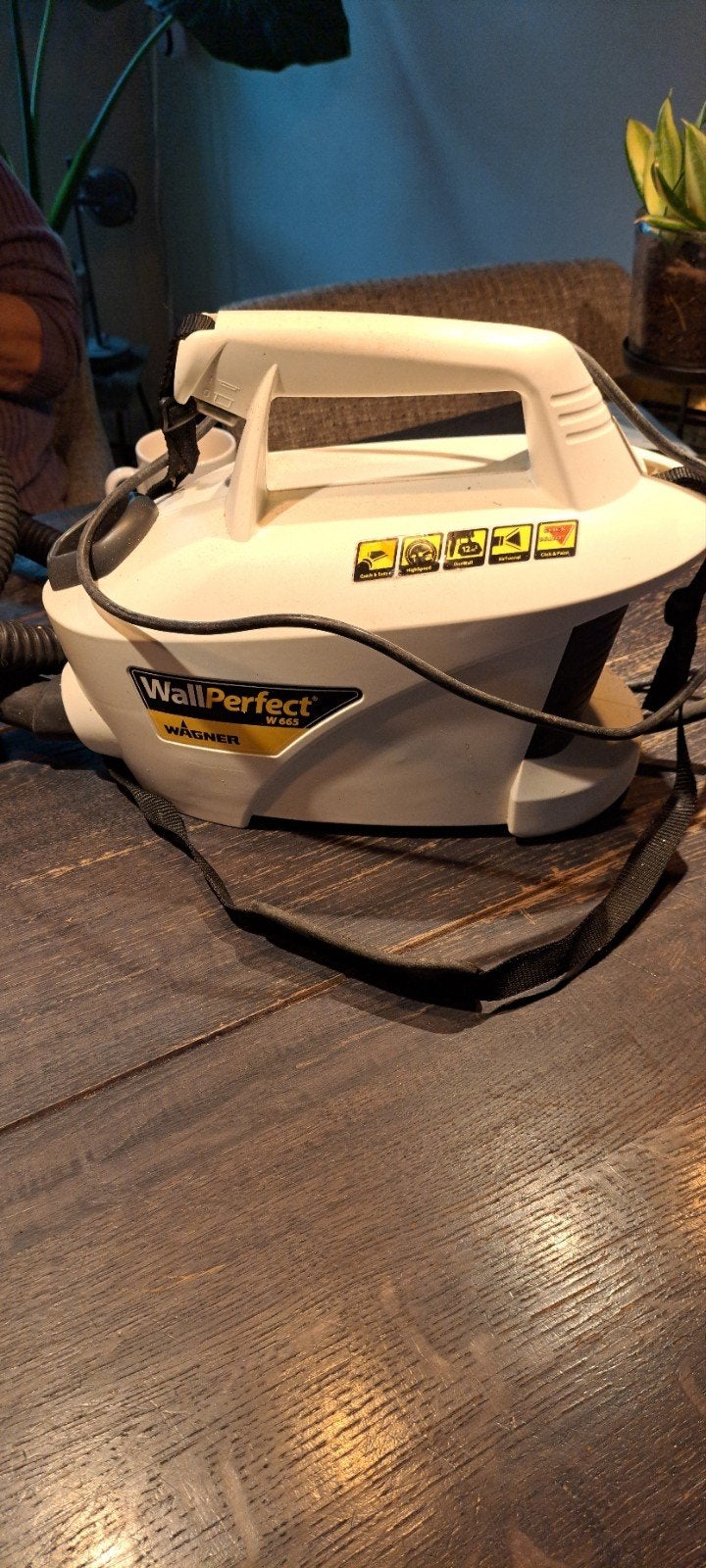 Wagner spuitpistool W665, Doe-het-zelf en Verbouw, Ophalen of Verzenden, Gebruikt, Verfspuit of Verfpomp