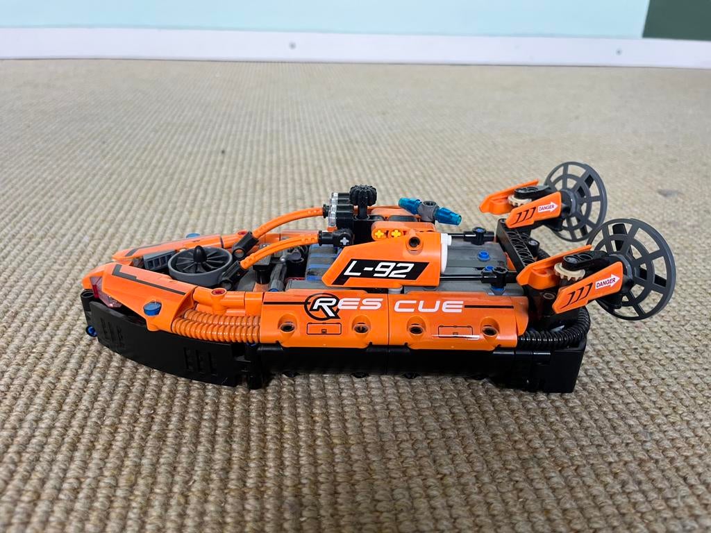 Technic lego 42120 rescue hovercraft., Ophalen, Zo goed als nieuw, Complete set, Lego