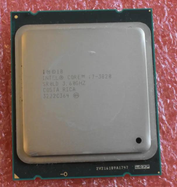 Intel Core i7-3820 @3,60GHz ( LGA 2011 ), Computers en Software, Processors, Ophalen of Verzenden, Gebruikt, 4-core, 3 tot 4 Ghz