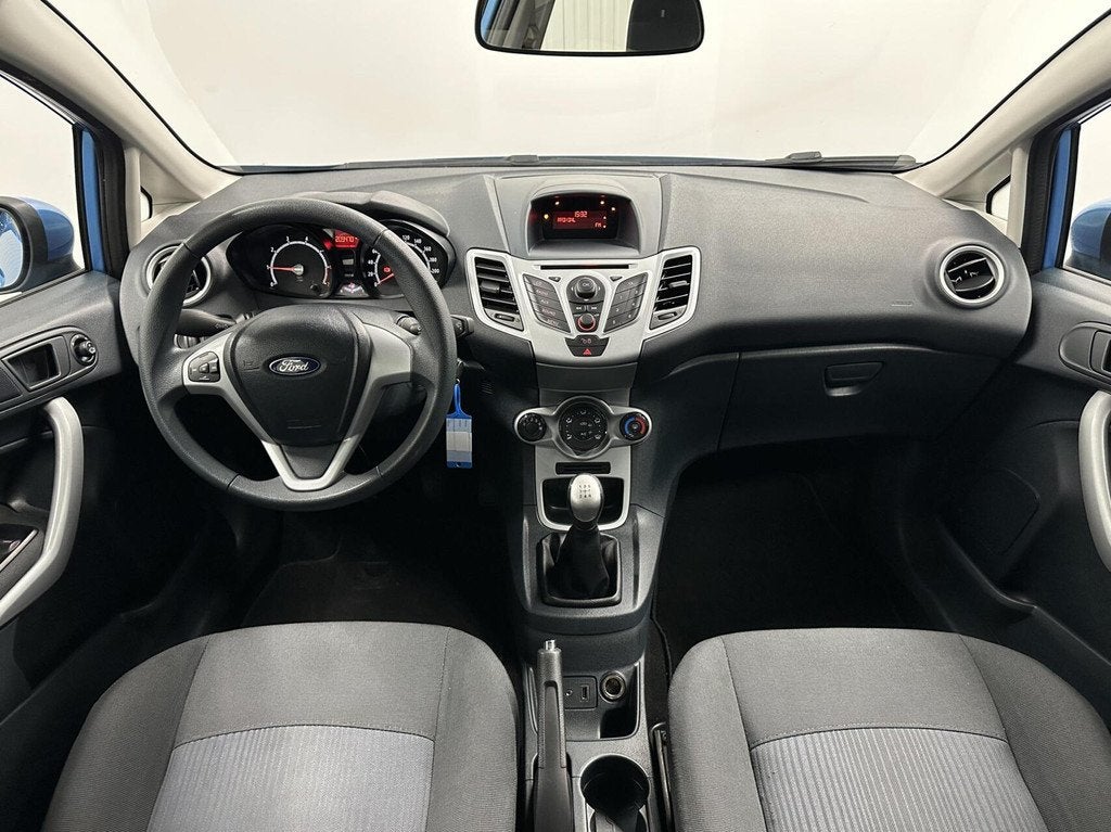 Ford Fiesta 1.25 Titanium 5 DEURS AIRCO ELEKTRISCHE RAMEN, Voorwielaandrijving, Euro 5, Stof, 1242 cc