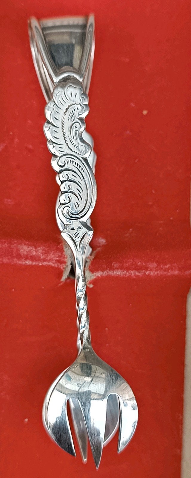 zilveren suikertang – Biedermeier stijl – Pako Rhenen, Ophalen of Verzenden, Zilver