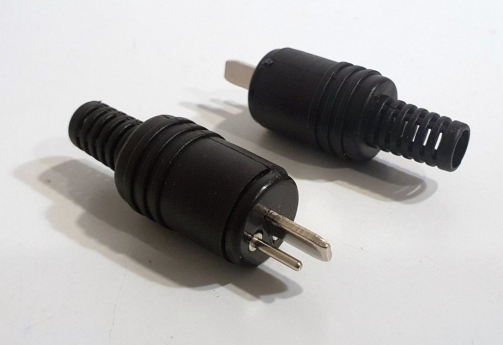 2-Pins DIN (2 st.) Luidsprekerconnectors (M) / Schroefbaar, S, Nieuw, Ophalen of Verzenden, S