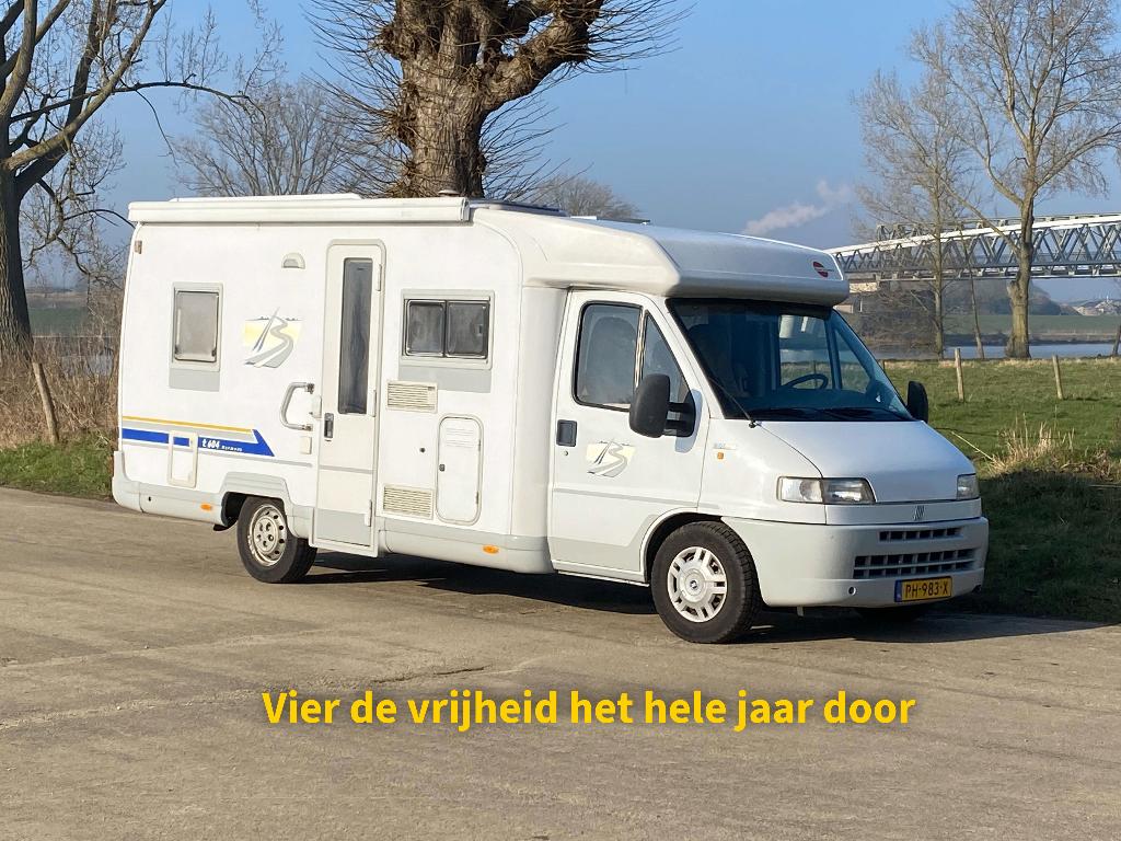 Bürstner Harmony T604  garantie* op de motor, B rijbewijs, Ringverwarming, Fiat, Luifel, Treinzit