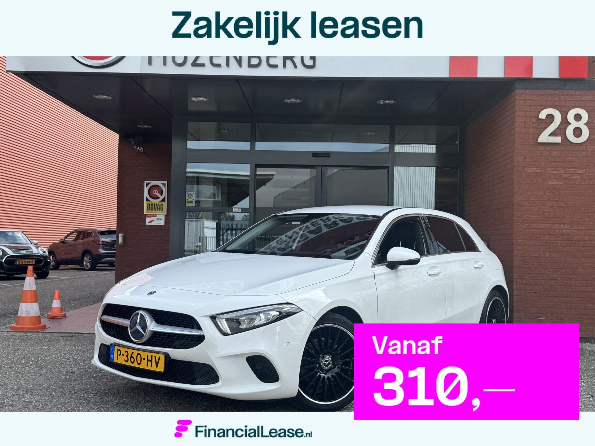 Mercedes-Benz A-Klasse 200 Premium // FULL LED // MEMORY SEA, Automatische klimaatregeling, Gebruikt, 4 cilinders, Leder en Stof