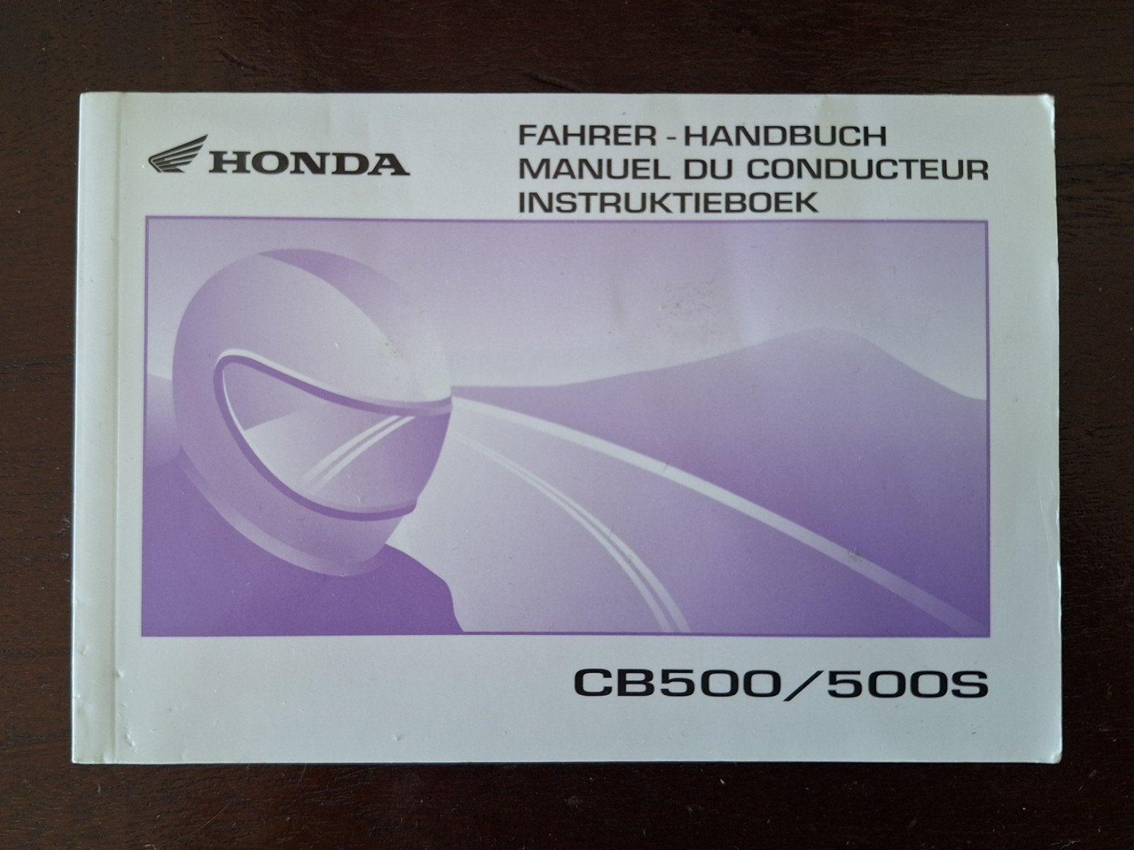 cb500 500s honda instructie boekje, Motoren, Ophalen of Verzenden, Honda