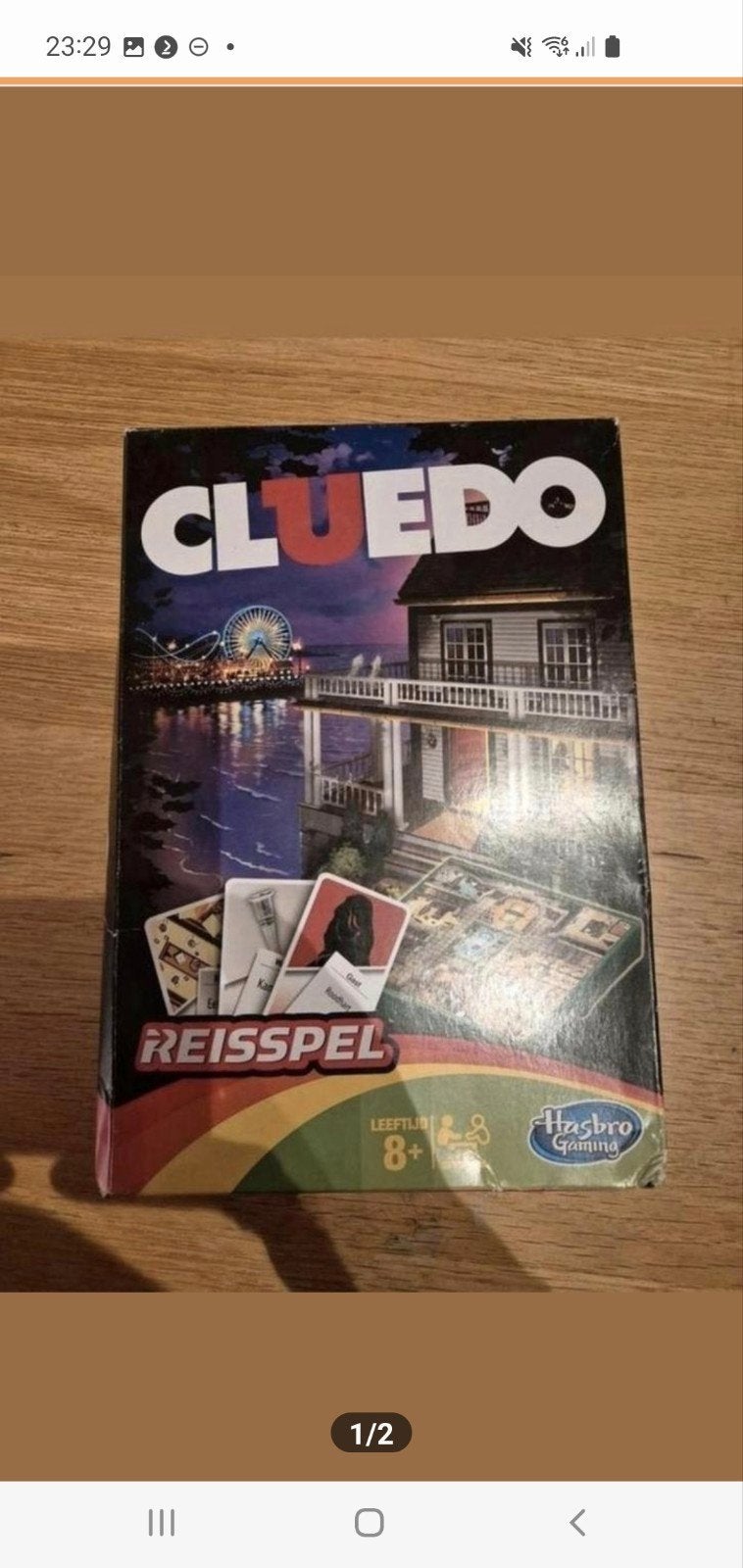 Cluedo Reisspel - Zo goed als nieuw, Hobby en Vrije tijd, Ophalen of Verzenden, Zo goed als nieuw, Reisspel, Drie of vier spelers