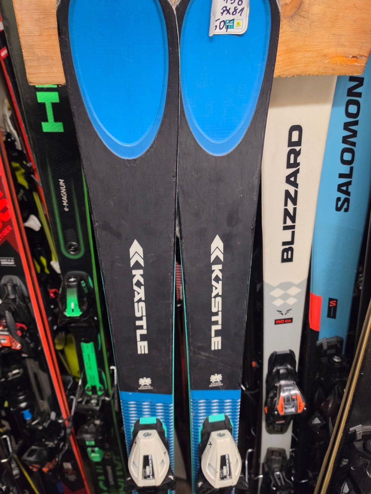 158cm KASTLE PX81 TOP GEVORDERDEN ALL MOUNTAIN  ALL ROUND