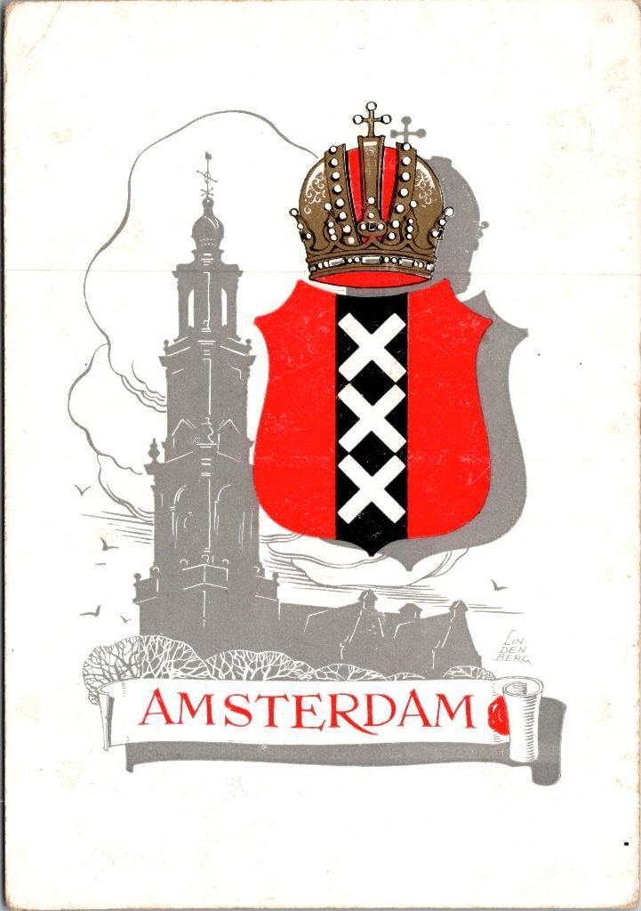 Amsterdam, Verzenden, 1960 tot 1980, Ongelopen, Noord-Holland
