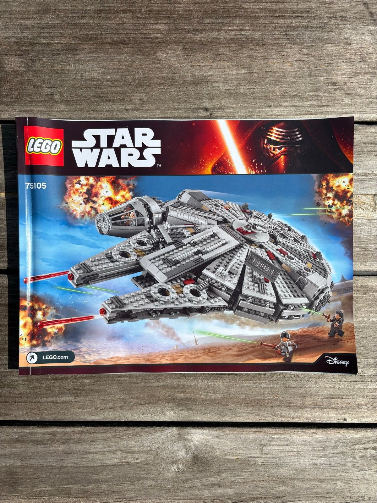 LEGO Star Wars 75105 Millennium Falcon - compleet, Kinderen en Baby's, Gebruikt, Star Wars, Lego, Ophalen of Verzenden