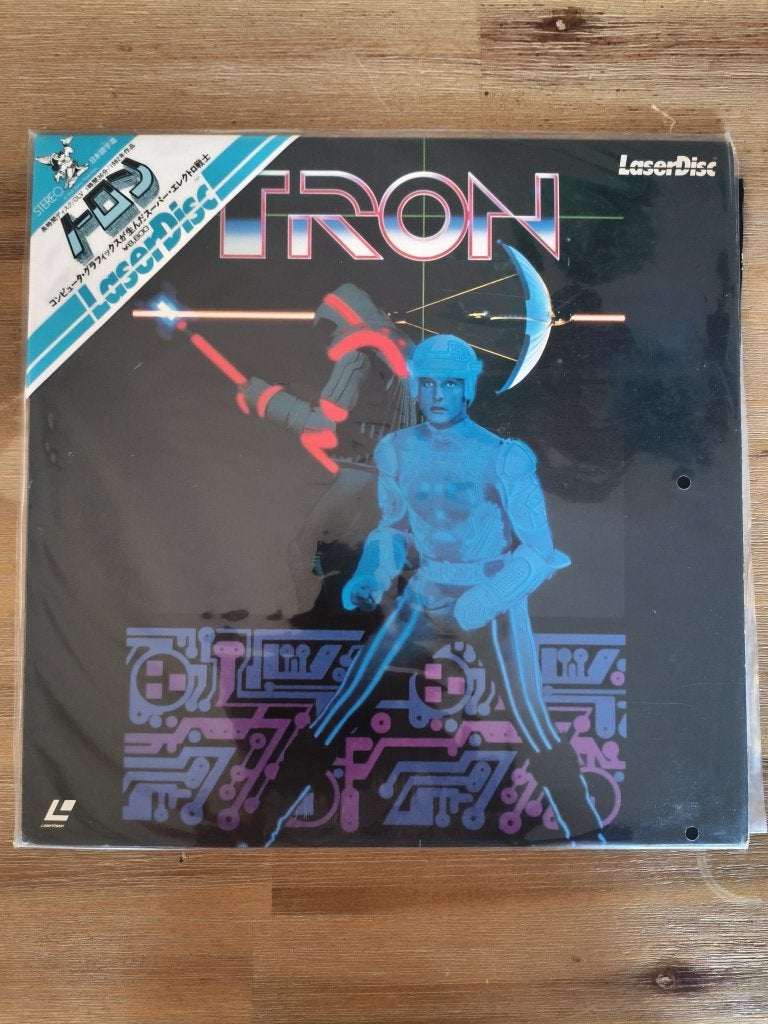 Tron - Japanse Laserdisc, Alle leeftijden, Science Fiction en Fantasy, Ophalen of Verzenden, Gebruikt