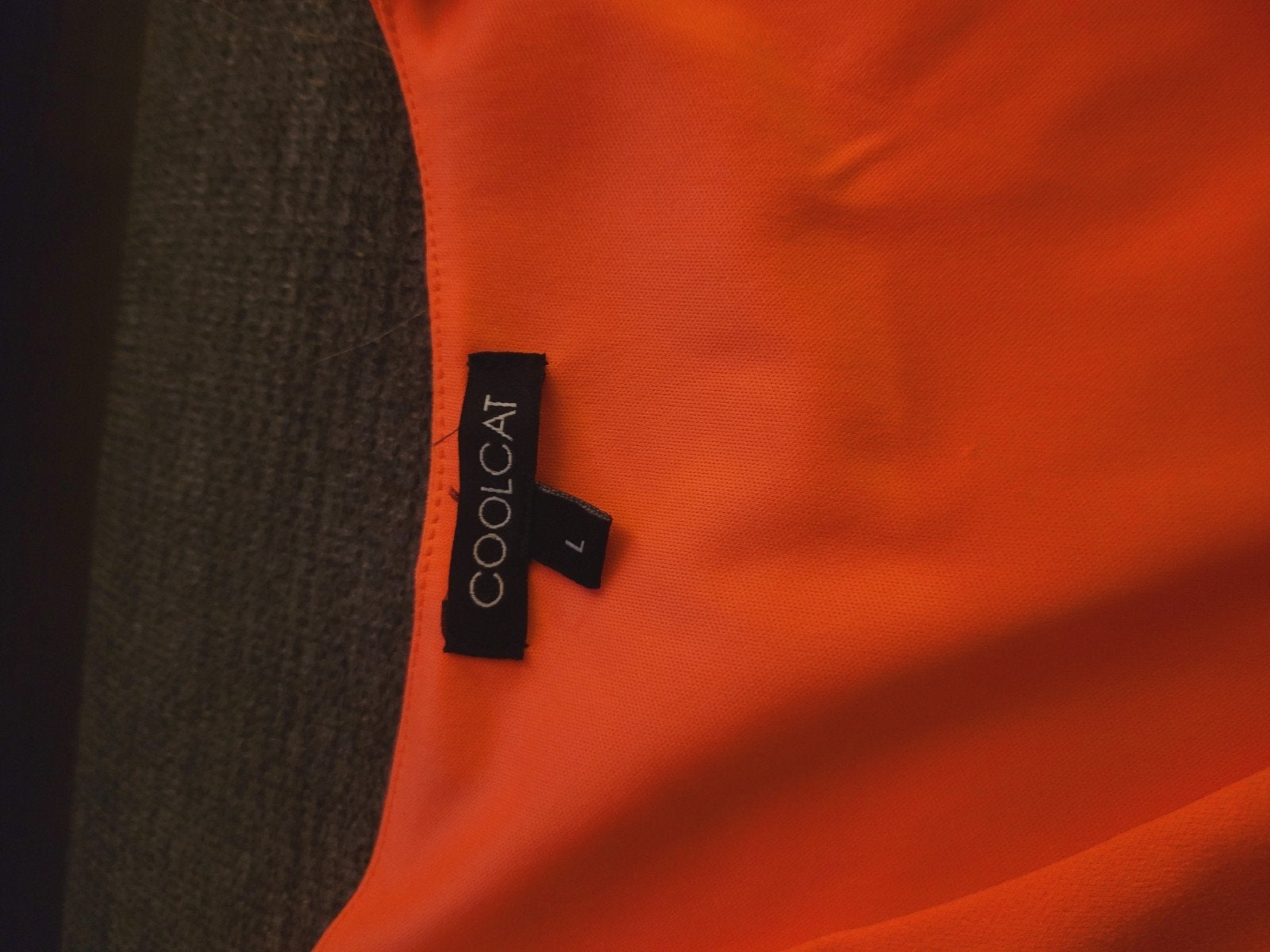 Coolcat oranje jurk maat L, Kleding | Dames, Maat 42/44 (L), Oranje, Ophalen of Verzenden, Coolcat