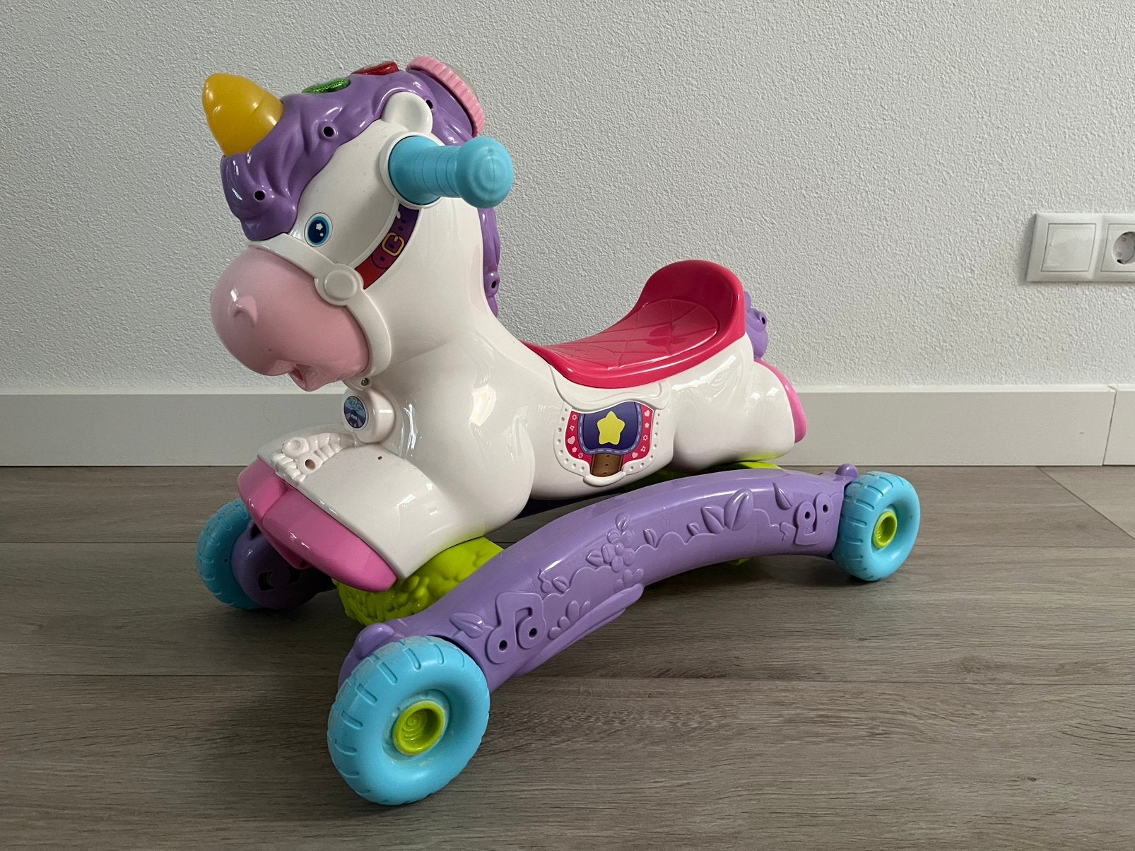V tech unicorn, Kinderen en Baby's, Ophalen of Verzenden, Zo goed als nieuw