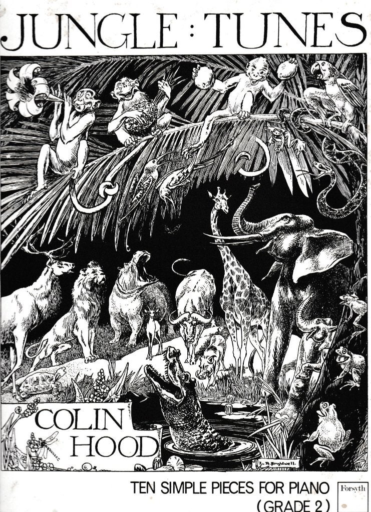 COLIN HOOD - JUNGLE * TUNES, Gebruikt, Ophalen of Verzenden, Artiest of Componist, Piano