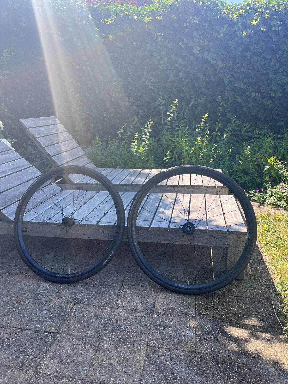 Bontrager Paradigm 25 Racefiets Wielen, Gebruikt, Aluminium, Racefiets, Ophalen