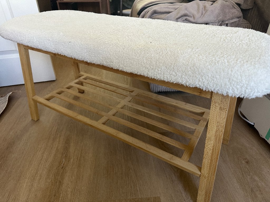 Teddy bankje, Huis en Inrichting, Ophalen, Meerkleurig, Overige materialen, Zo goed als nieuw