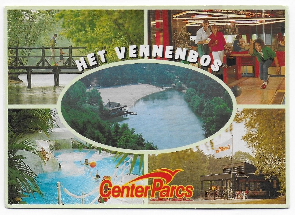 Hapert Bungalowpark Vennenbos Ansichtkaart ( B2552) gelopen, Ophalen of Verzenden, 1980 tot heden, Gelopen