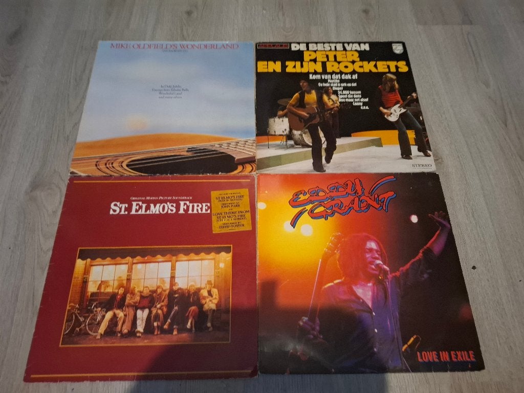 Partij Pop/Rock lps., Cd's en Dvd's, Vinyl | Rock, Gebruikt, Poprock, LP, Dubbel-LP, Gatefold hoes, Inclusief binnenhoes, Originele persing