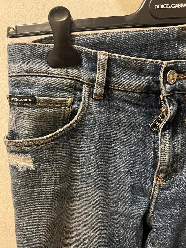 Dolce & Gabbana jeans maat 46, Ophalen of Verzenden, Gedragen, Blauw, W32 (confectie 46) of kleiner