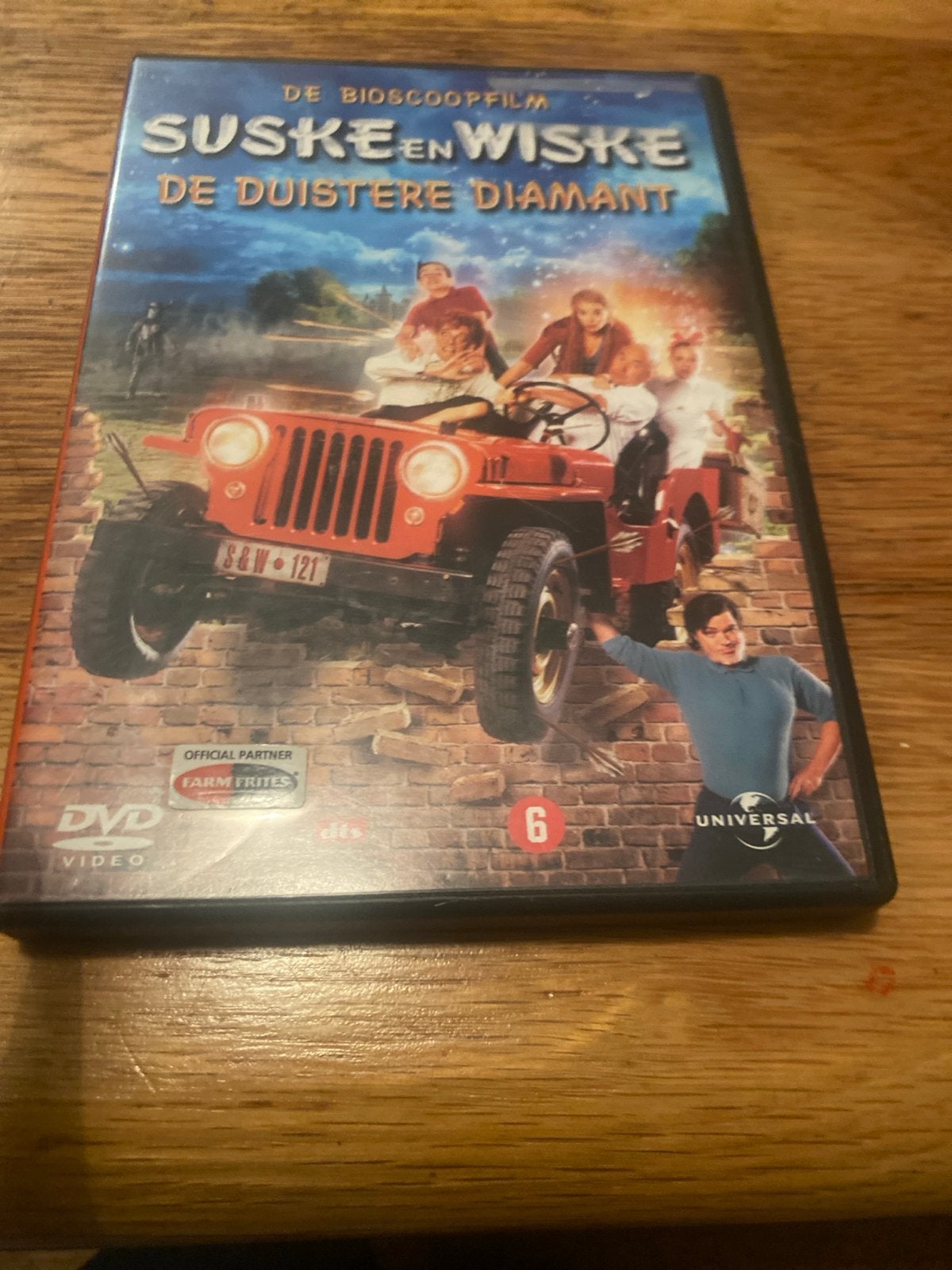 Suske en Wiske: De Duistere Diamant DVD, Ophalen of Verzenden, Zo goed als nieuw, Vanaf 6 jaar, Familie
