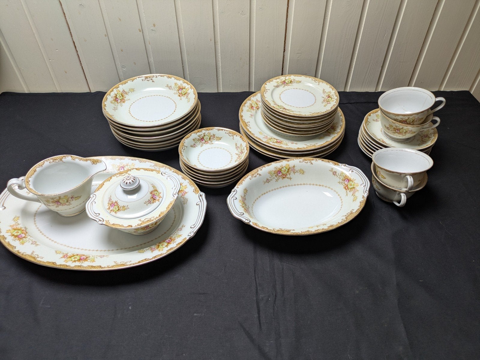Vintage Sone China Servies - Made in Japan, Ophalen, Gebruikt, Porselein, Overige stijlen