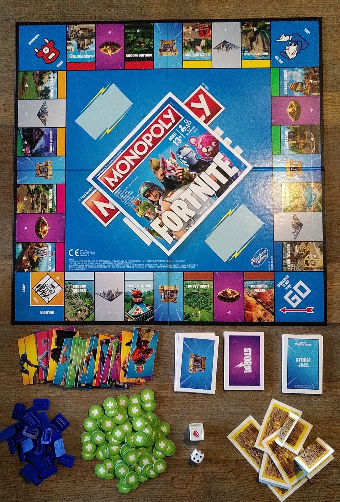 Monopoly: Fortnite, Vijf spelers of meer, Ophalen of Verzenden, Gebruikt, Hasbro Gaming