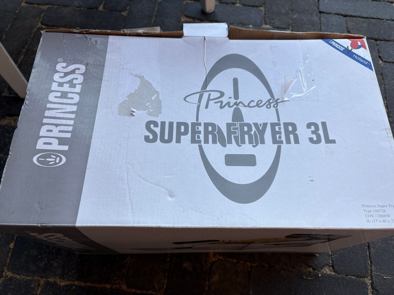 Princess Super Fryer 3L Frituurpan - Nieuw in doos, 2 tot 3 liter, Ophalen, Nieuw