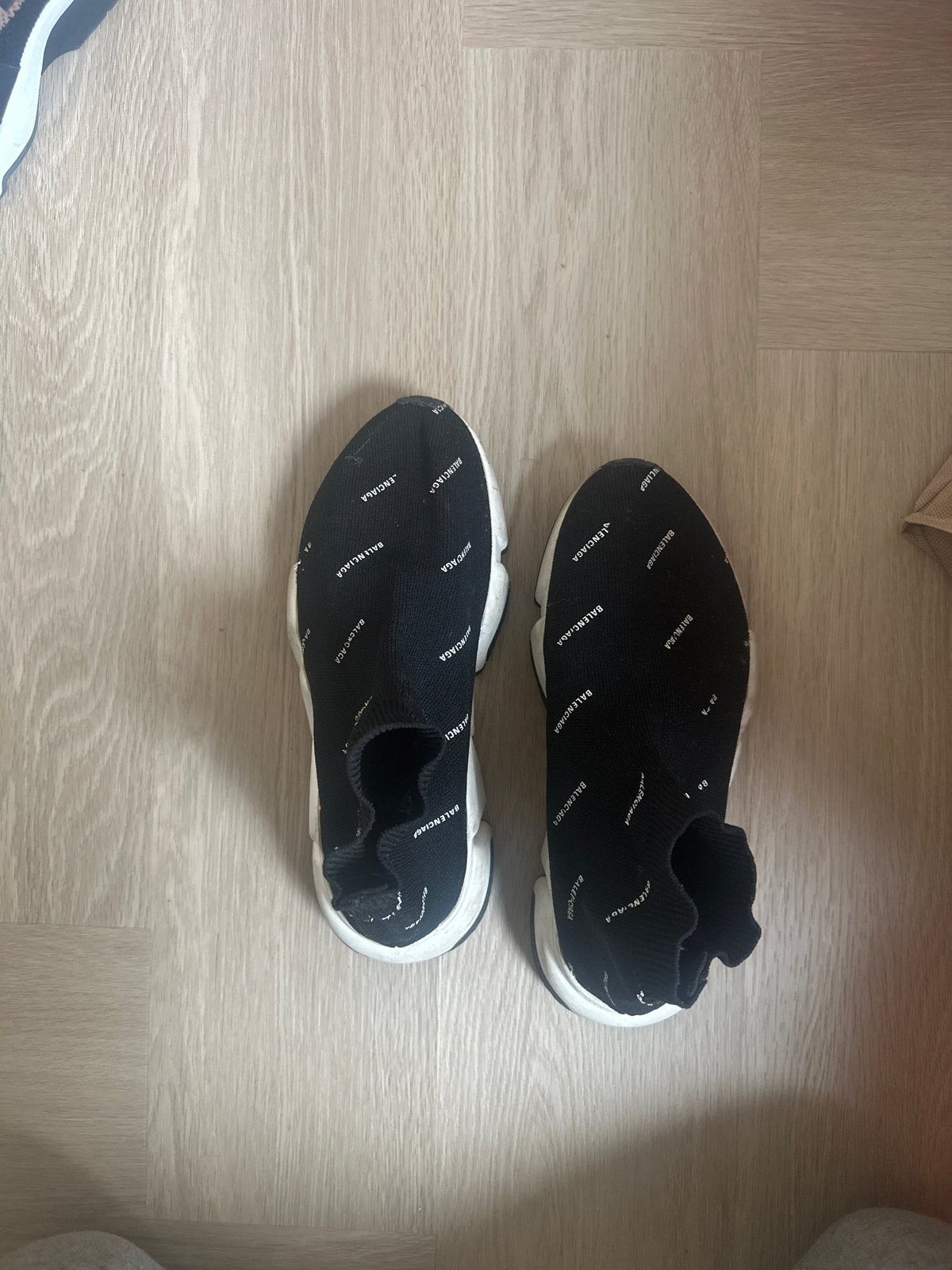 Balenciaga Speed Trainer Sneakers Zwart Maat 38, Ophalen, Gedragen, Zwart, Sneakers of Gympen