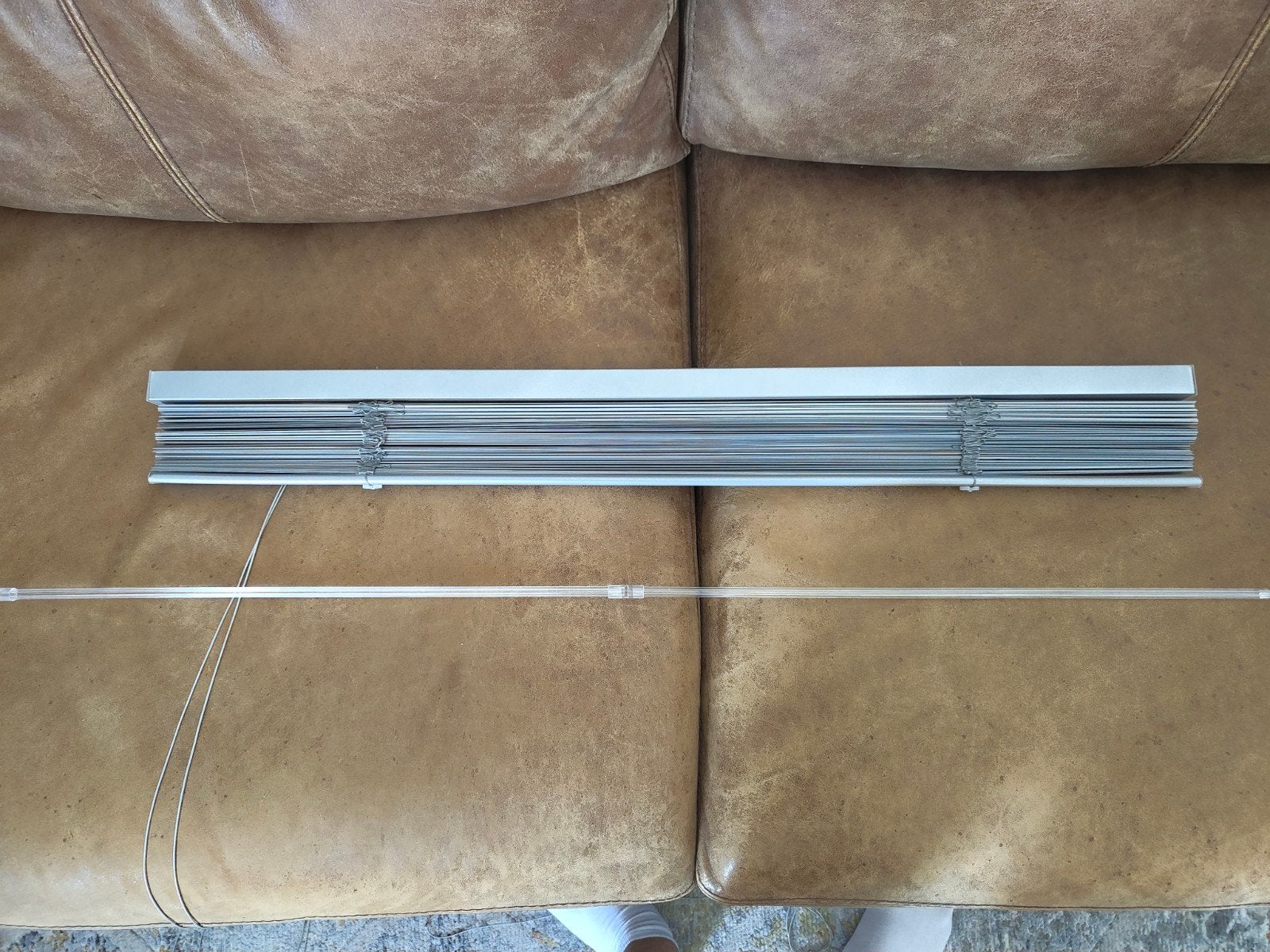 Aluminium jaloezie 80x180 cm - Zilverkleurig, Ophalen, 180 cm, Metaal, Nieuw
