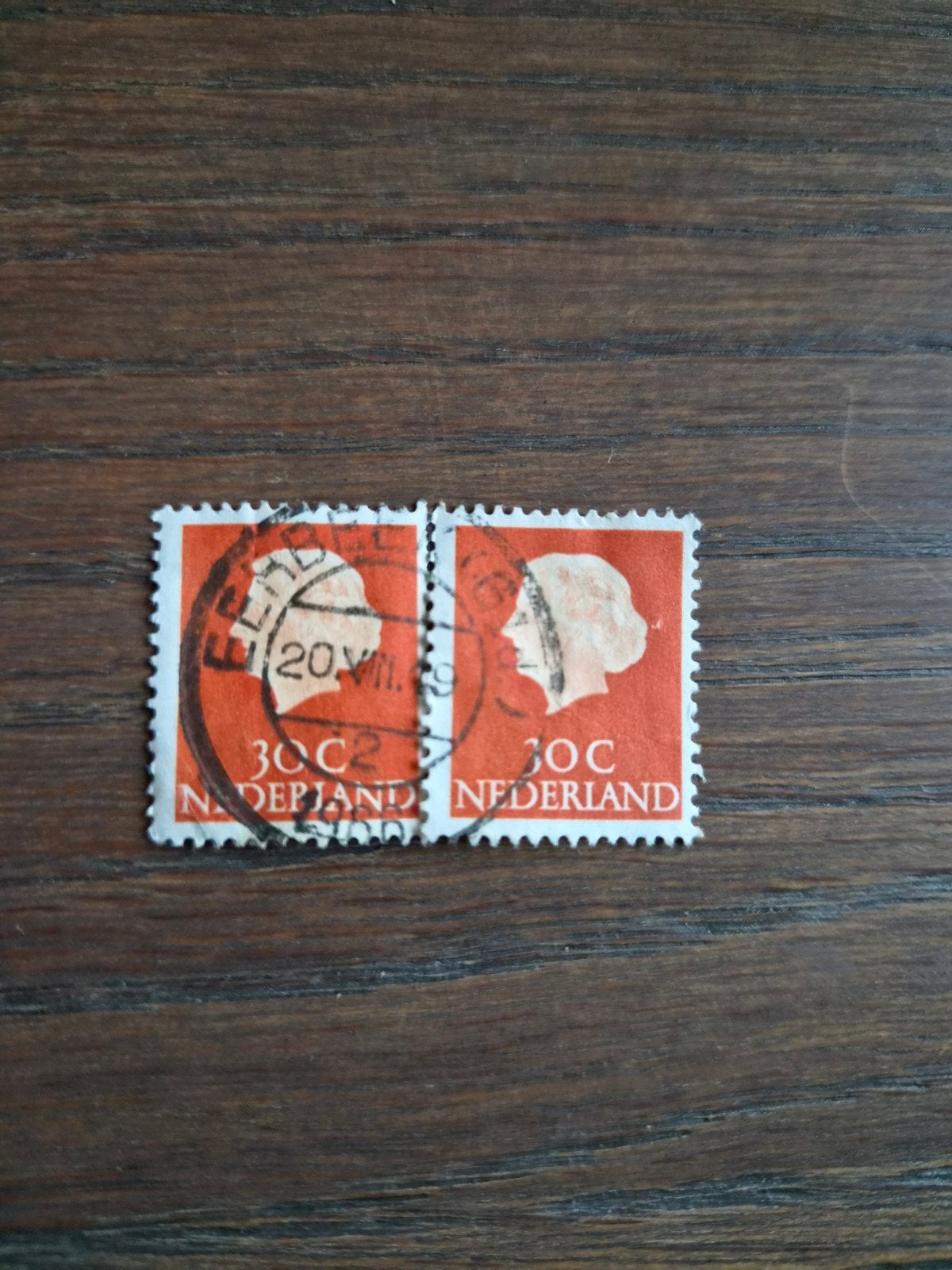Nederlandse postzegels Koningin Juliana 30c, Postzegels en Munten, Ophalen of Verzenden