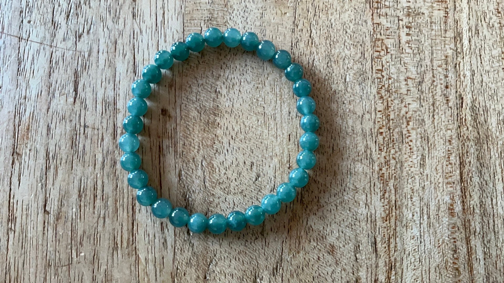 Authentieke groene jade kralenarmband met certificaat, Overige materialen, Ophalen of Verzenden, Zo goed als nieuw, Met bedels of kralen