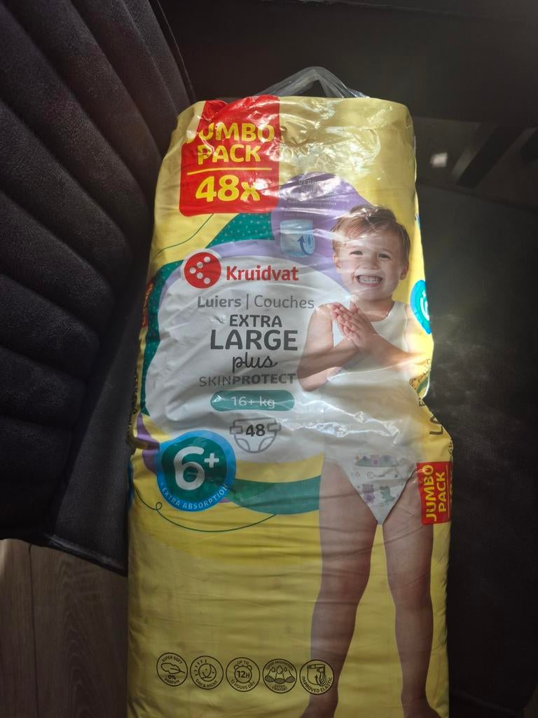 Luiers maat 6+, Kinderen en Baby's, Badjes en Verzorging, Ophalen, Nieuw, Overige typen