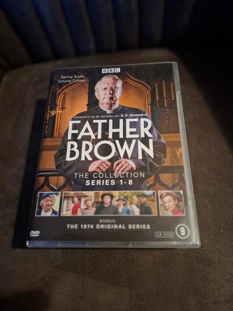 Father Brown: The Collection Series 1-8 + Original DV, Boxset, Ophalen of Verzenden, Zo goed als nieuw, Drama