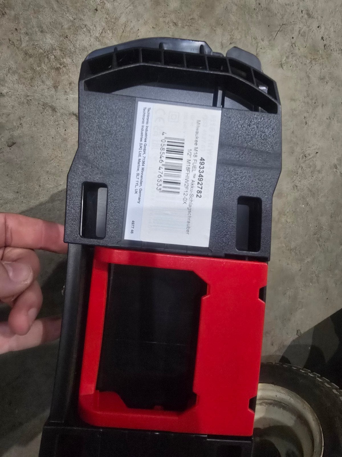 Milwaukee FUEL Gereedschapskoffer - Leeg, Ophalen of Verzenden, Zo goed als nieuw, Gereedschapsopslag, Milwaukee