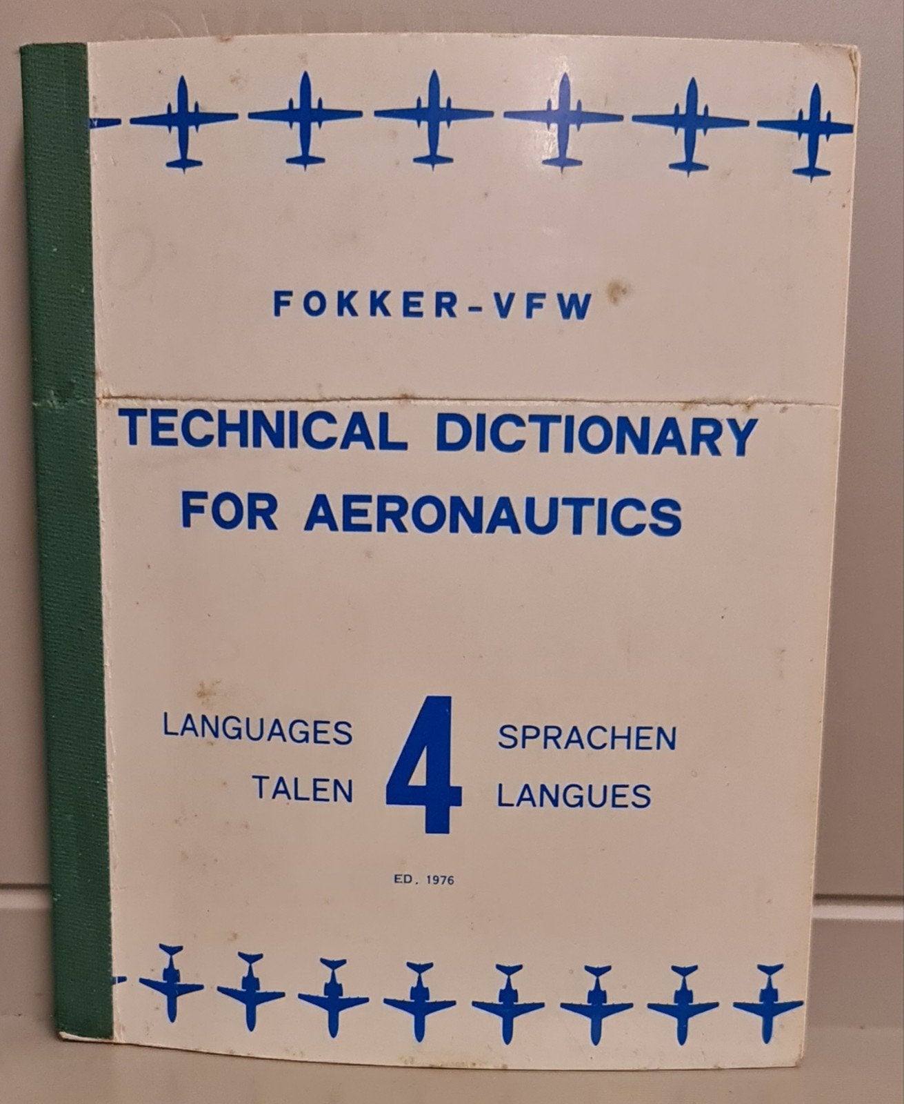 Fokker-VFW Technisch Woordenboek Luchtvaart (1976), Boeken, Techniek, Ophalen of Verzenden, Gelezen, Overige onderwerpen, Fokker-VFW