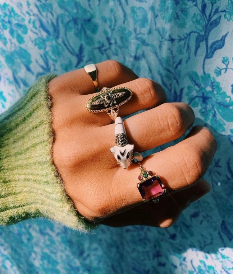 ️️Anna nina romy boomsma tiger of love ring gouden ring 16, Sieraden, Tassen en Uiterlijk, Ringen, Ophalen of Verzenden, Nieuw