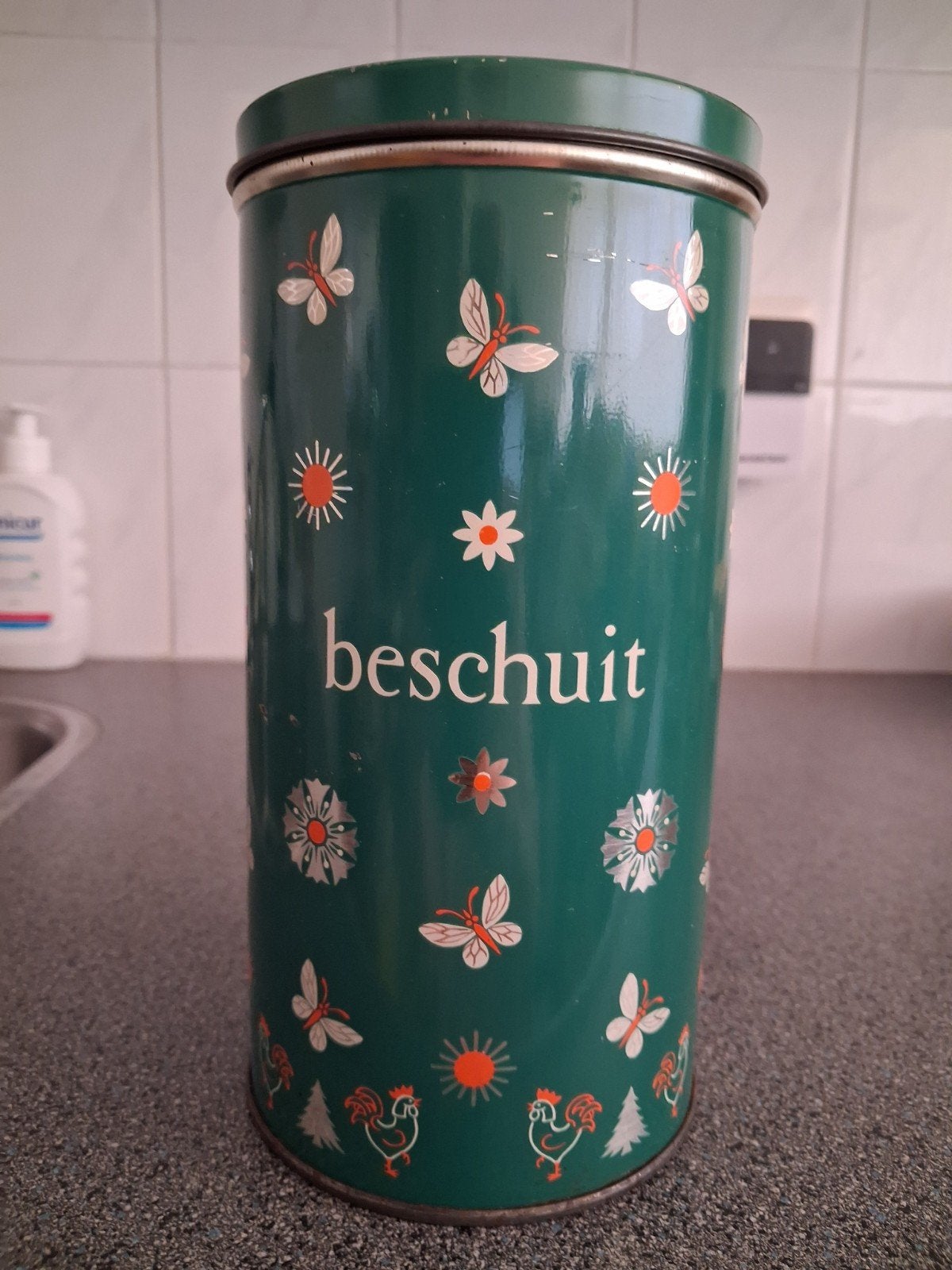 SPAR JUBILEUM BESCHUITBUS 25 JAAR DE SPAR 1932 - 1957, Ophalen of Verzenden, Zo goed als nieuw, Overige, Overige merken