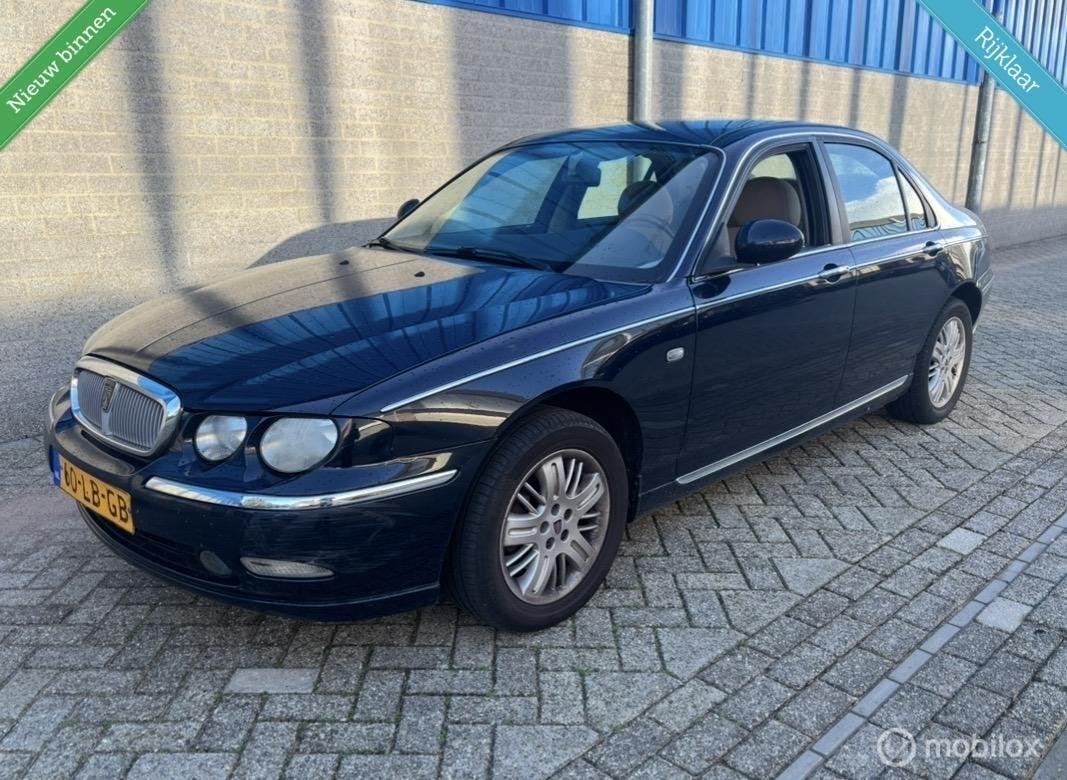 Rover 75 1.8 Business Edition|Koopje|Airco|Trekhaak|, Auto's, Gebruikt, 4 cilinders, Blauw, 1796 cc