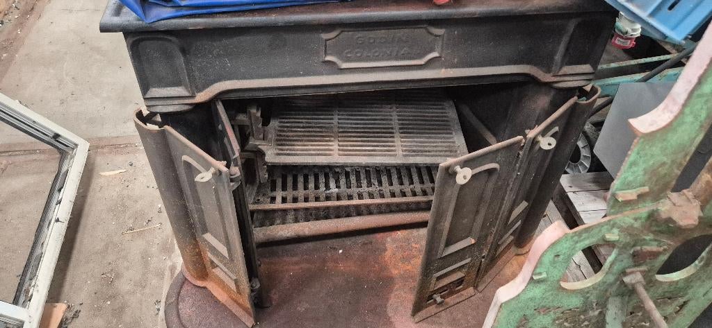 vintage gietijzeren fornuis / oven, Ophalen