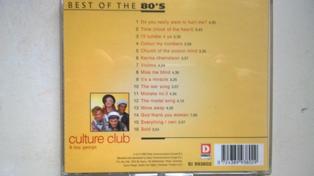 Culture Club & Boy George - Culture Club & Boy George, Ophalen of Verzenden, Zo goed als nieuw, Pop, Album